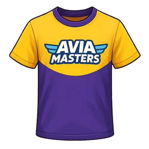 merchandise, spelsouvenir, t-shirt, tanktop, luchtvaartkleding